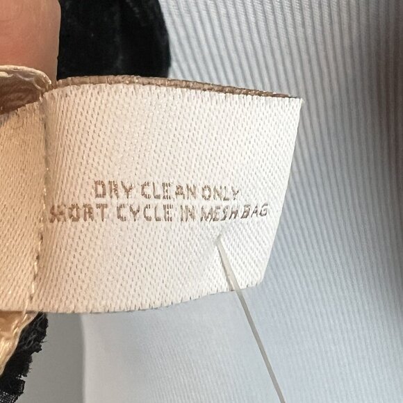 Chico’s Scarf Black Slinky Velvet Oblong NWT Whimsigoth Witchy - Picture 6 of 8